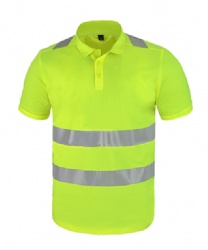 Hi viz polo shirt